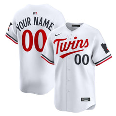Minnesota Twins Home Limited Custom Jersey - White | Nike