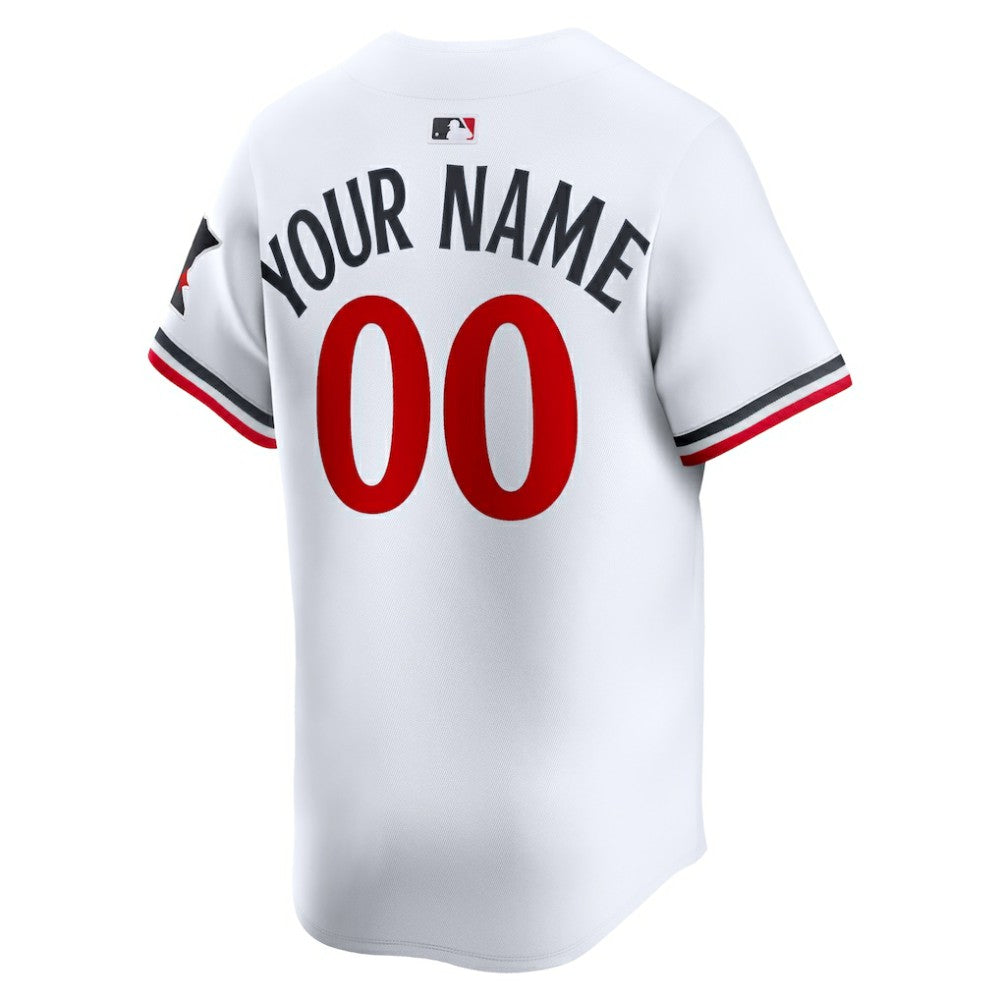 Minnesota Twins Home Limited Custom Jersey - White | Nike