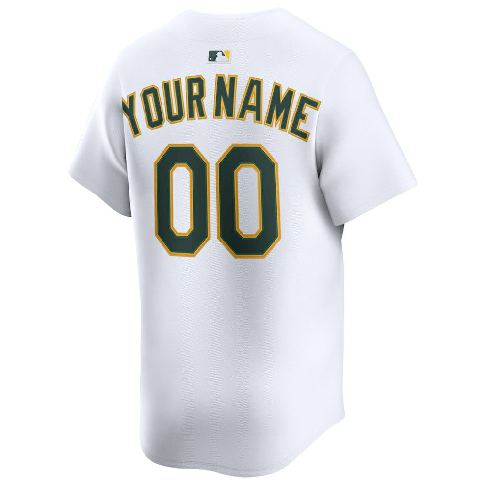Athletics Home Limited Custom Jersey - White | Nike