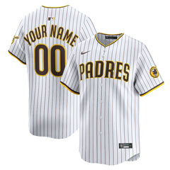 San Diego Padres Home Limited Custom Jersey - White | Nike