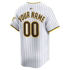 San Diego Padres Home Limited Custom Jersey - White | Nike