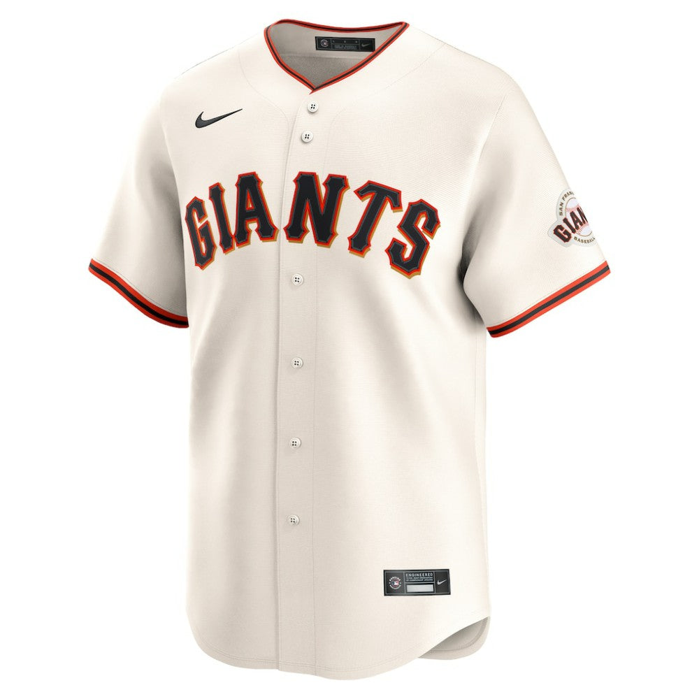 San Francisco Giants Home Limited Custom Jersey - Cream | Nike