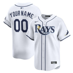 Tampa Bay Rays Home Limited Custom Jersey - White | Nike