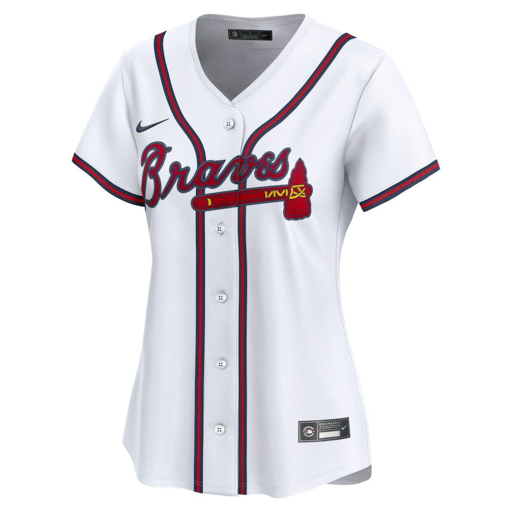 Atlanta Braves Women's Home Limited Custom Jersey - White | Nike