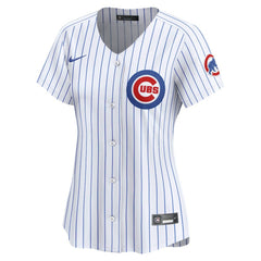 Chicago Cubs Women's Home Limited Custom Jersey - White | Nike