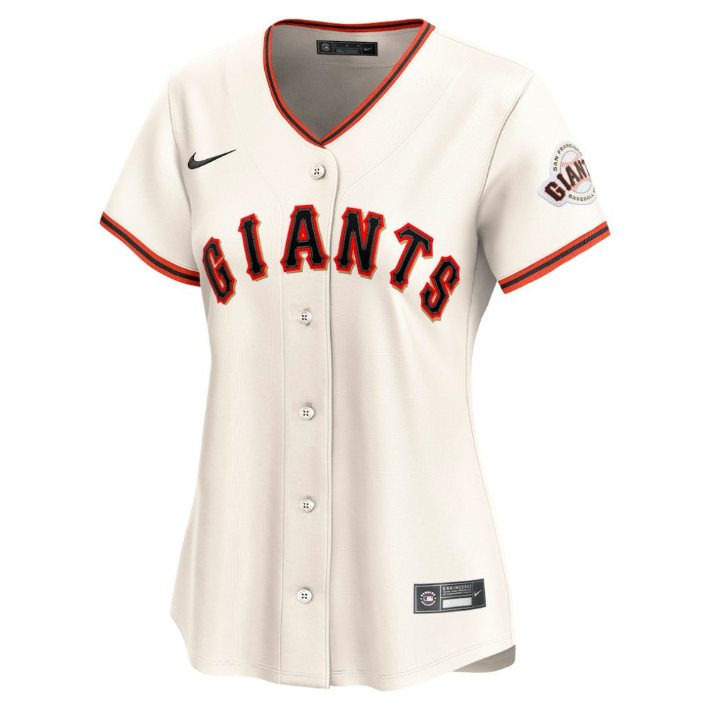 San Francisco Giants Women's Home Limited Custom Jersey - Cream | Nike