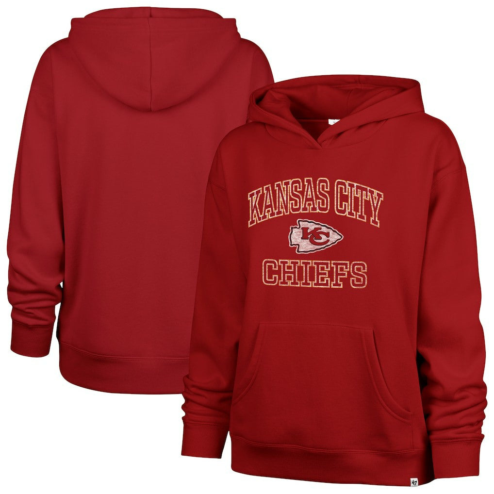 NFL Kansas City Chiefs '47 Women's Clarity Naomi Hoodie