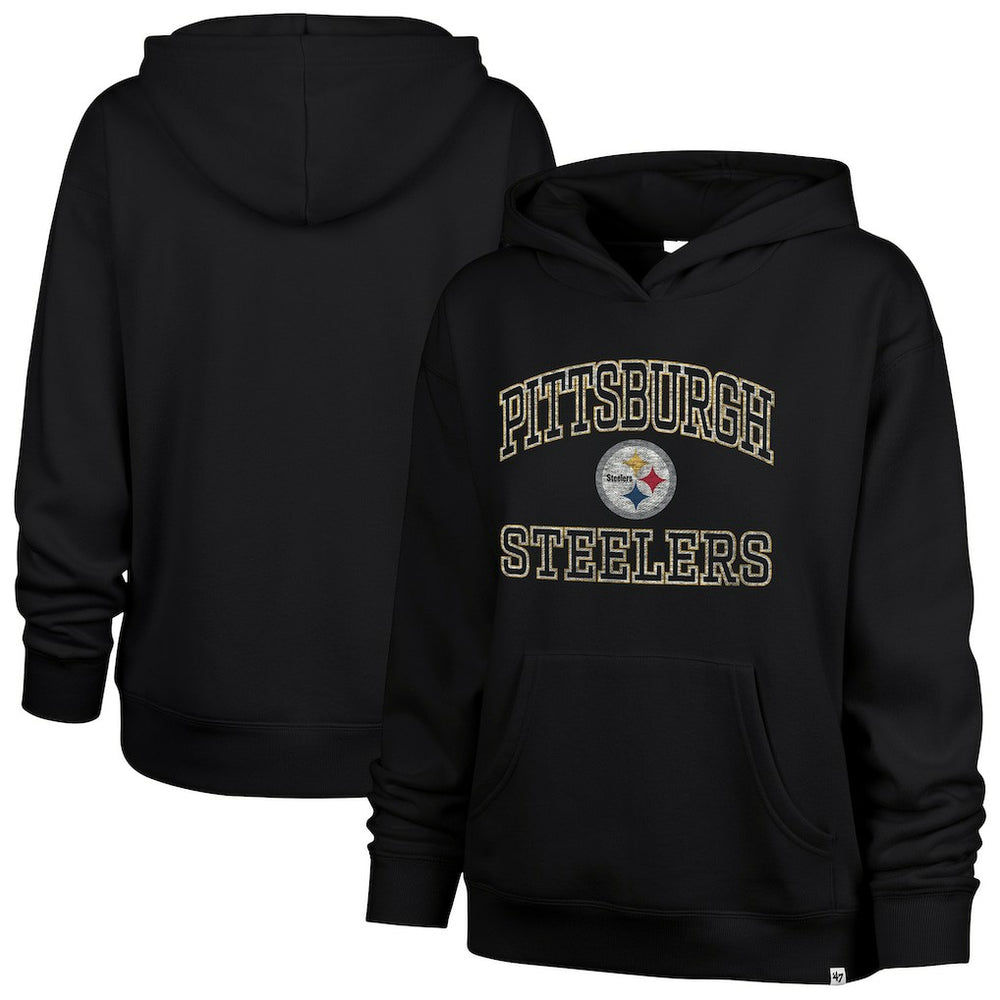 NFL Pittsburgh Steelers '47 Women's Clarity Naomi Hoodie