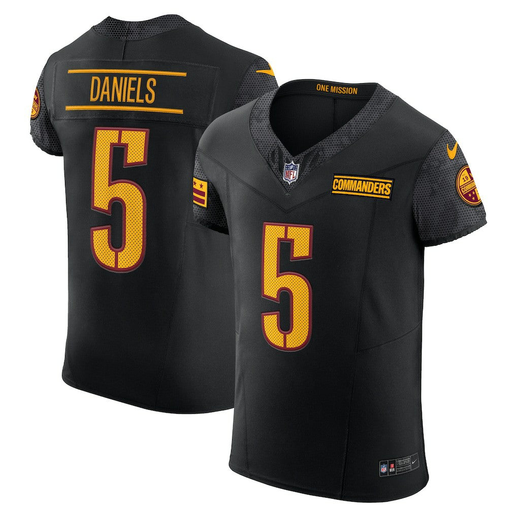 NFL Washington Commanders Jayden Daniels  Alternate Vapor F.U.S.E. Elite Jersey
