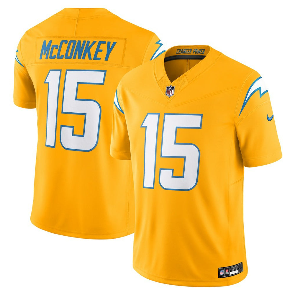 NFL Los Angeles Chargers Ladd McConkey  Alternate Charger Power Vapor F.U.S.E. Limited Jersey