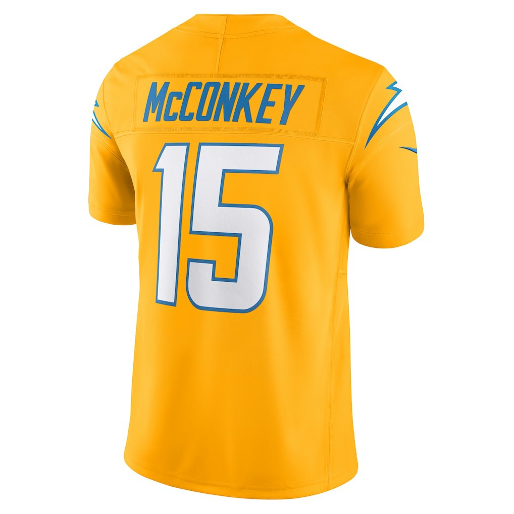 NFL Los Angeles Chargers Ladd McConkey  Alternate Charger Power Vapor F.U.S.E. Limited Jersey