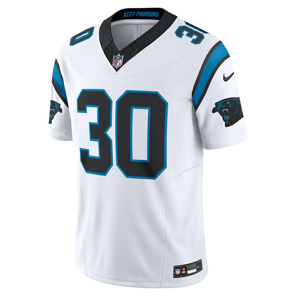 NFL Carolina Panthers Chuba Hubbard  Vapor F.U.S.E. Limited Jersey