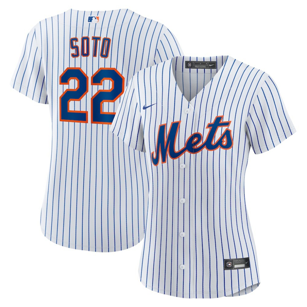 Juan Soto New York Mets Women's Home Replica Player Jersey - White | Nike