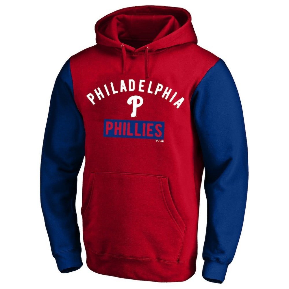 Bryce Harper Philadelphia Phillies Profile Big & Tall Name & Number Fleece Pullover Hoodie - Red