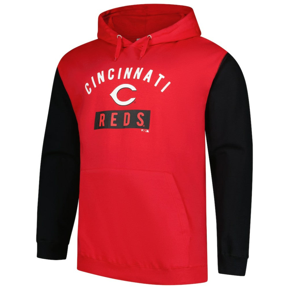 Elly De La Cruz Cincinnati Reds Profile Big & Tall Fleece Pullover Hoodie - Red