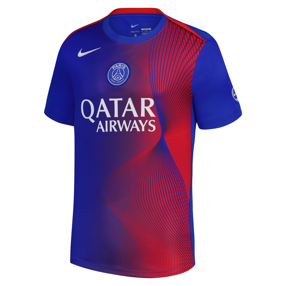 Paris Saint-Germain Third 2025/26 Academy Pro Pre-Match Top / Soccer New