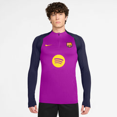 Barcelona 2025/26 Strike Drill Quarter-Zip Long Sleeve Dri-FIT Top / Soccer Discount