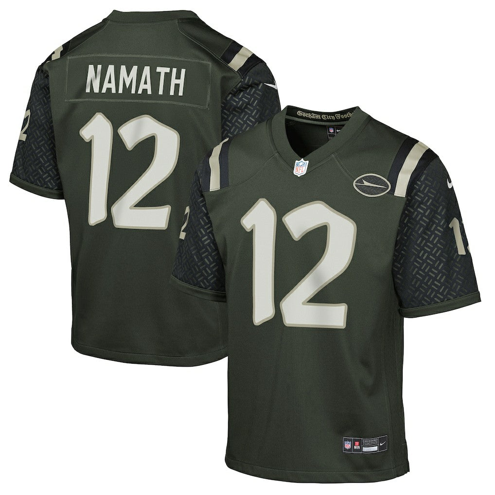 NFL New York Jets Joe Namath  Youth 2025 Rivalries Collection Retired Player Game Jersey