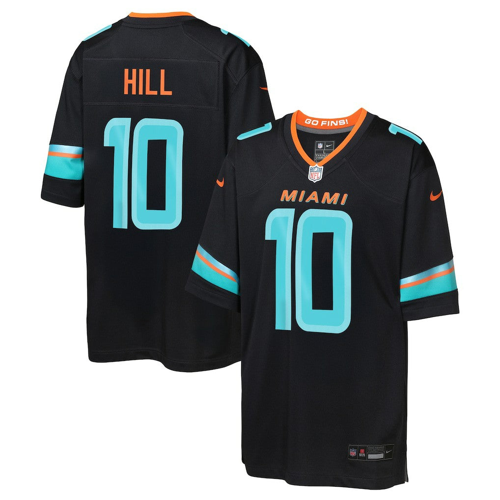 NFL Miami Dolphins Tyreek Hill  Youth 2025 Rivalries Collection Game Jersey