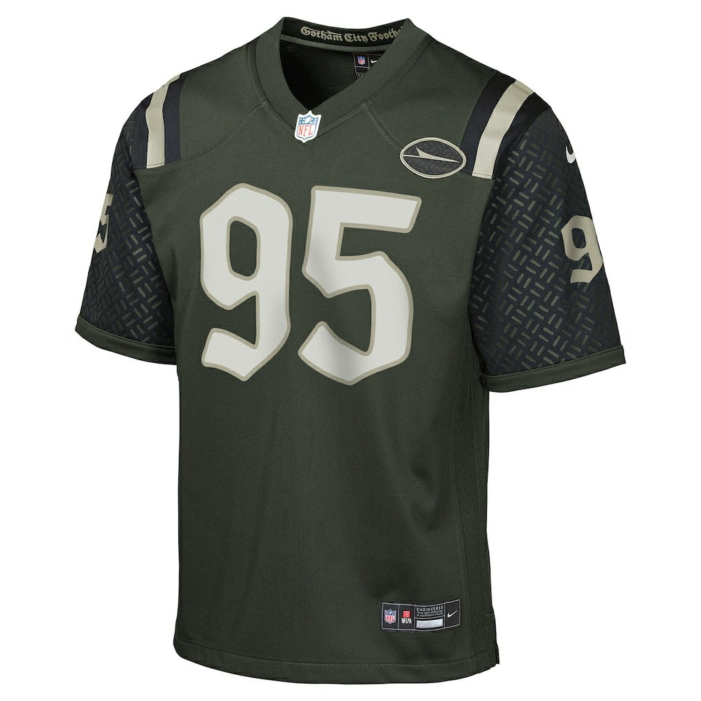 NFL New York Jets Quinnen Williams  Youth 2025 Rivalries Collection Game Jersey
