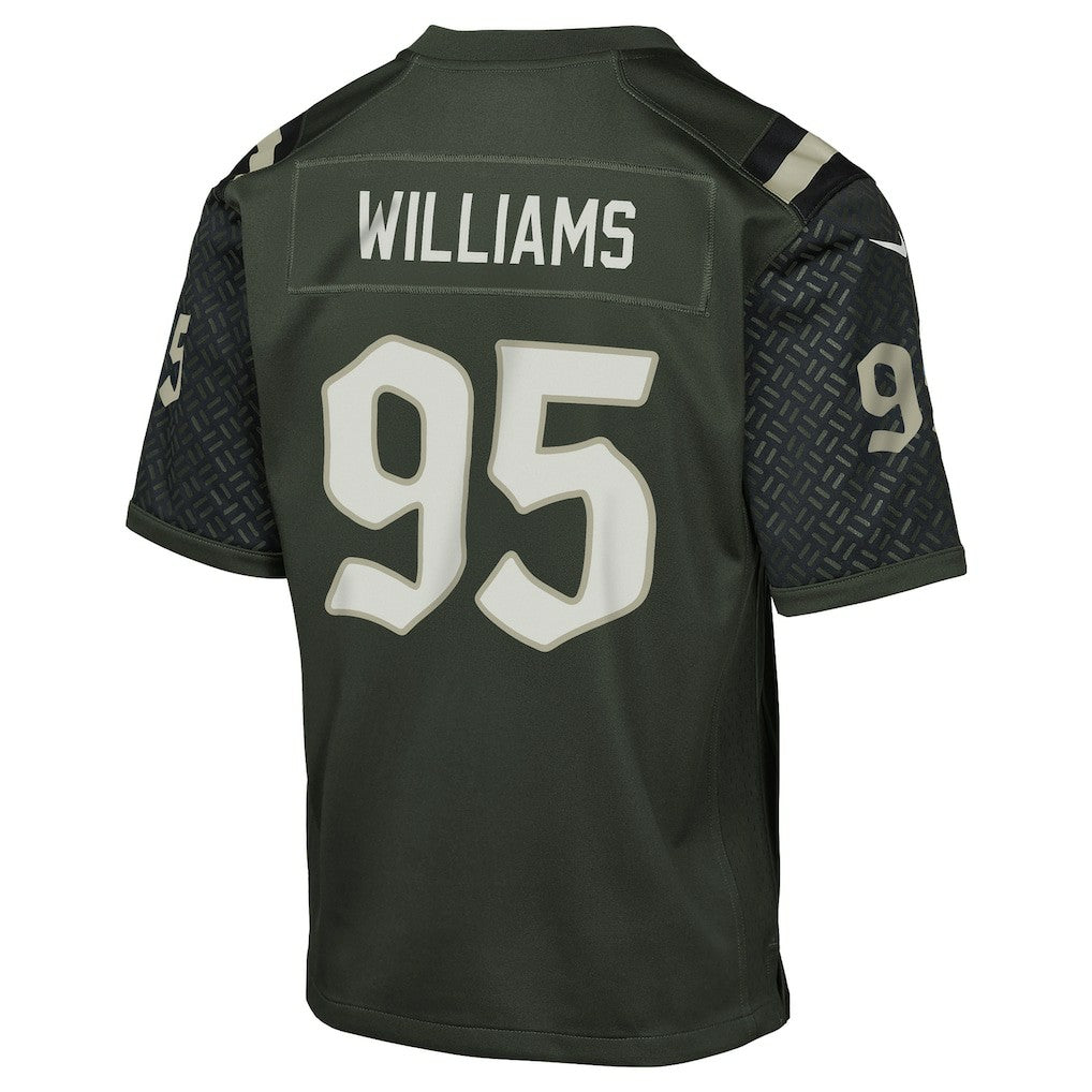 NFL New York Jets Quinnen Williams  Youth 2025 Rivalries Collection Game Jersey