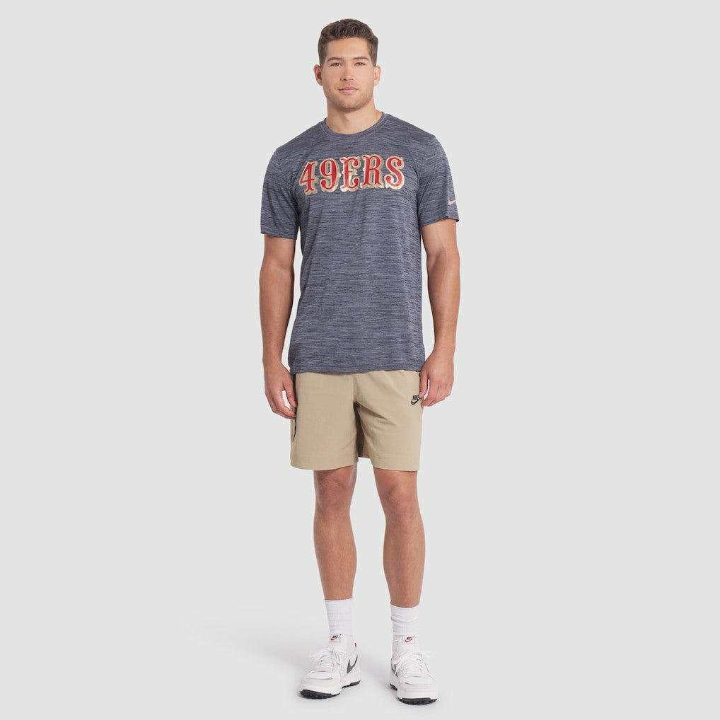 NFL San Francisco 49ers 2025 Rivalries Collection Sideline Velocity Dri-FIT T-Shirt