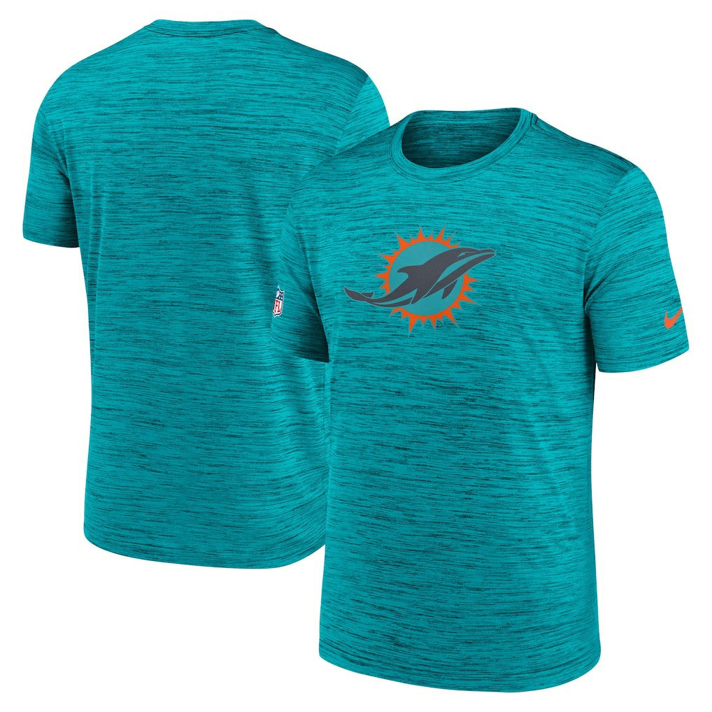 NFL Miami Dolphins 2025 Rivalries Collection Sideline Velocity Dri-FIT T-Shirt
