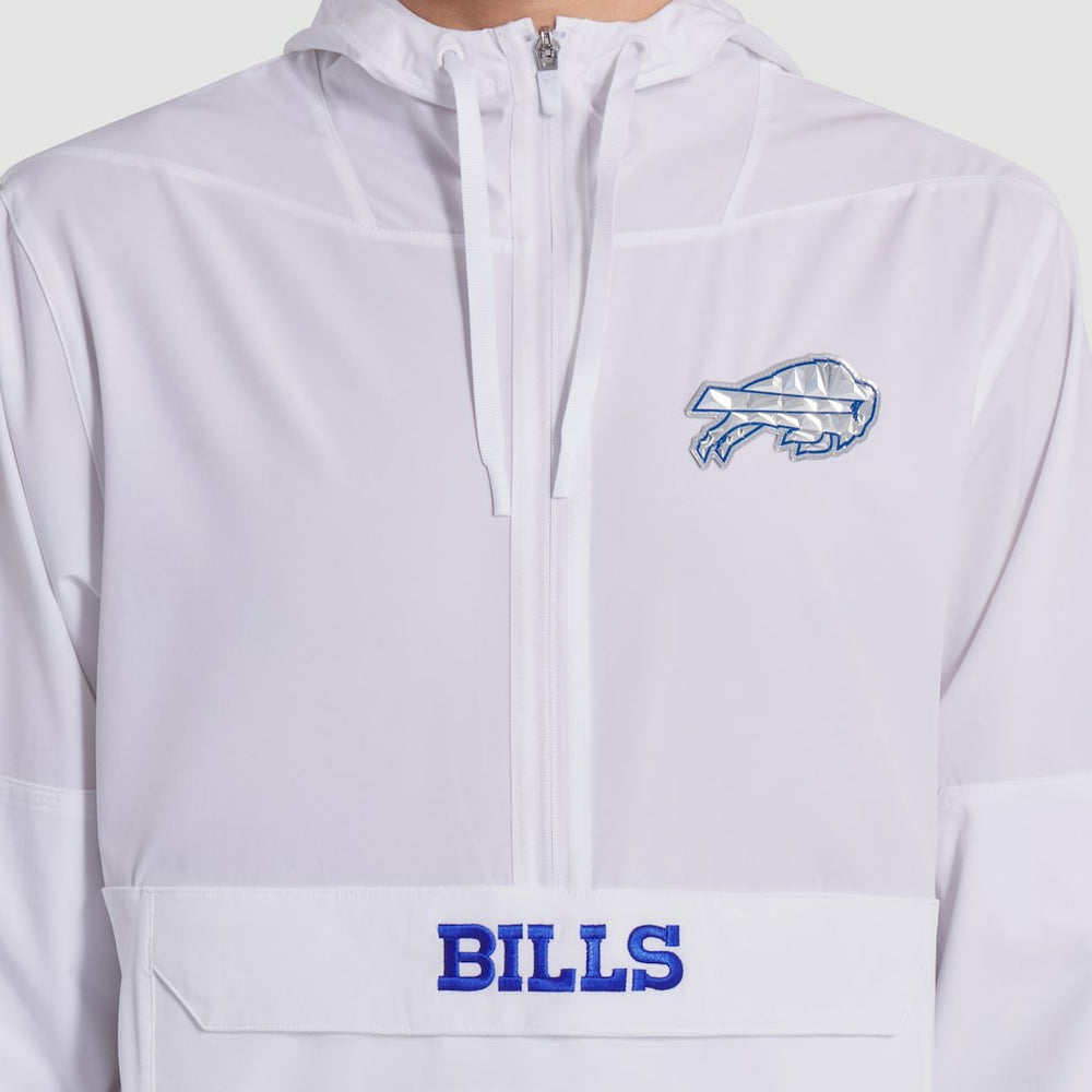 NFL Buffalo Bills 2025 Rivalries Collection Sideline Anorak Half-Zip Hoodie Jacket
