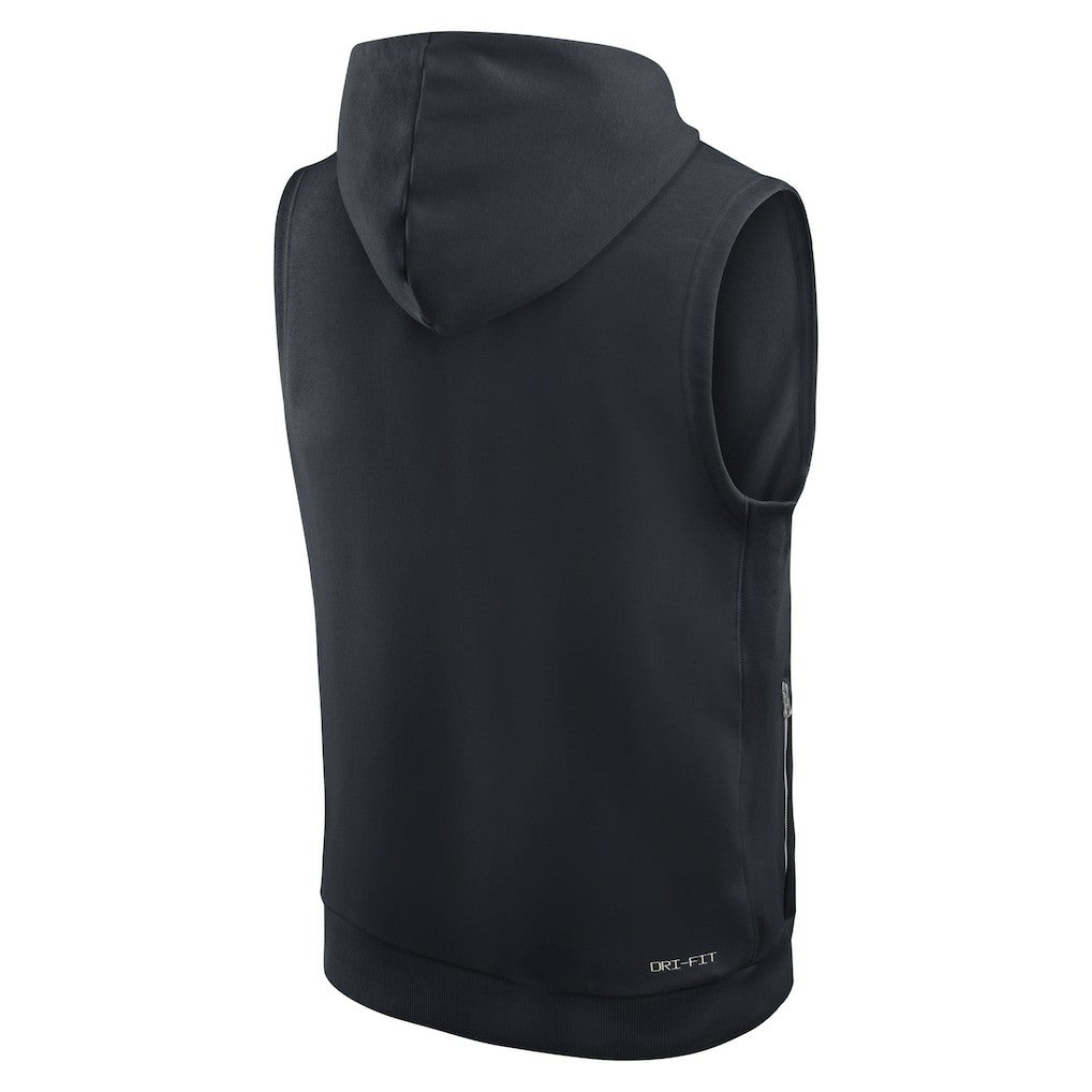 NFL Miami Dolphins 2025 Rivalries Collection Standard Issue Sideline Dri-FIT Sleeveless Hoodie