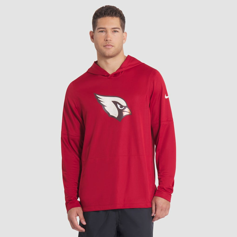NFL Arizona Cardinals 2025 Rivalries Collection Sideline Dri-FIT Long Sleeve Hoodie T-Shirt