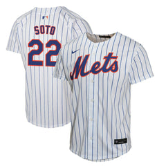 Juan Soto New York Mets Youth Home Game Player Jersey - White | Nike