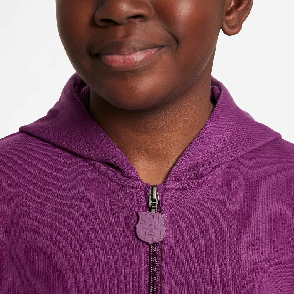 Barcelona Youth 2025/26 Club Full-Zip Hoodie / Soccer Sale