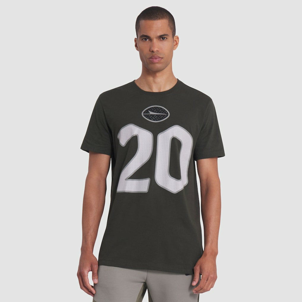 NFL New York Jets Breece Hall  2025 Rivalries Collection Player Name & Number T-Shirt