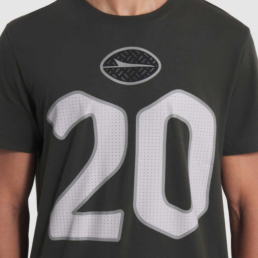 NFL New York Jets Breece Hall  2025 Rivalries Collection Player Name & Number T-Shirt