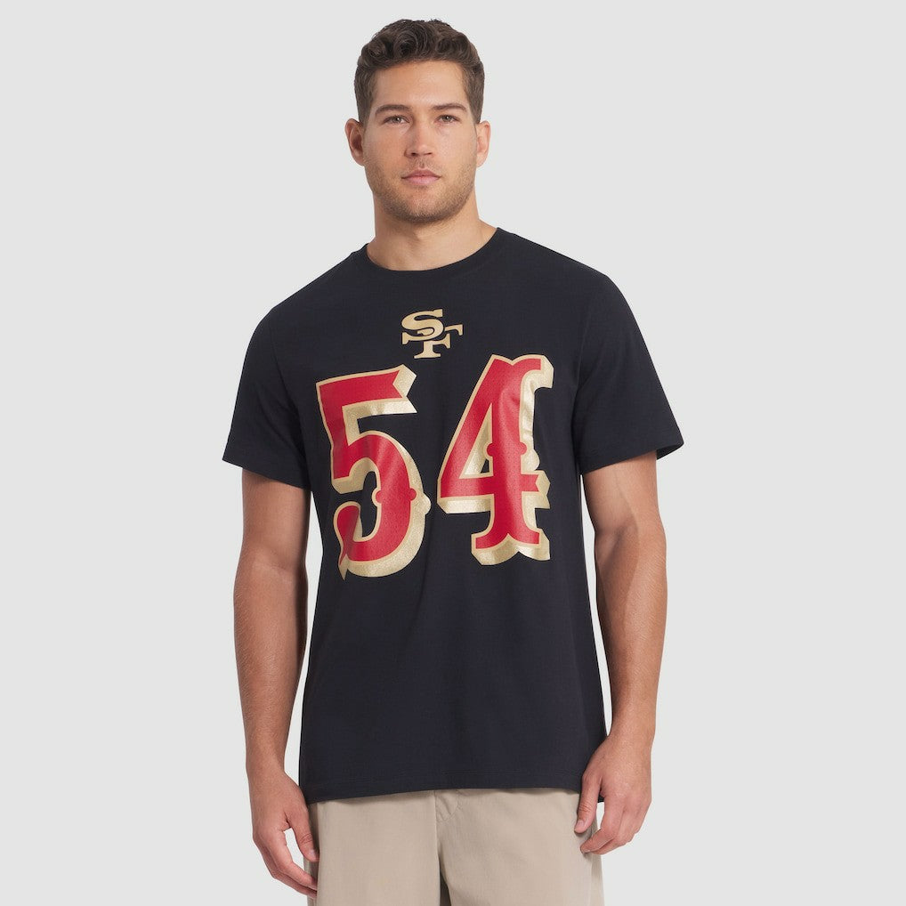 NFL San Francisco 49ers Fred Warner  2025 Rivalries Collection Player Name & Number T-Shirt