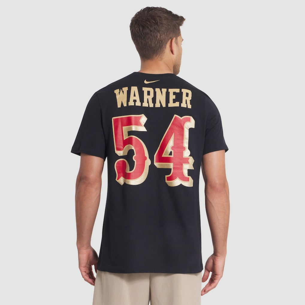 NFL San Francisco 49ers Fred Warner  2025 Rivalries Collection Player Name & Number T-Shirt