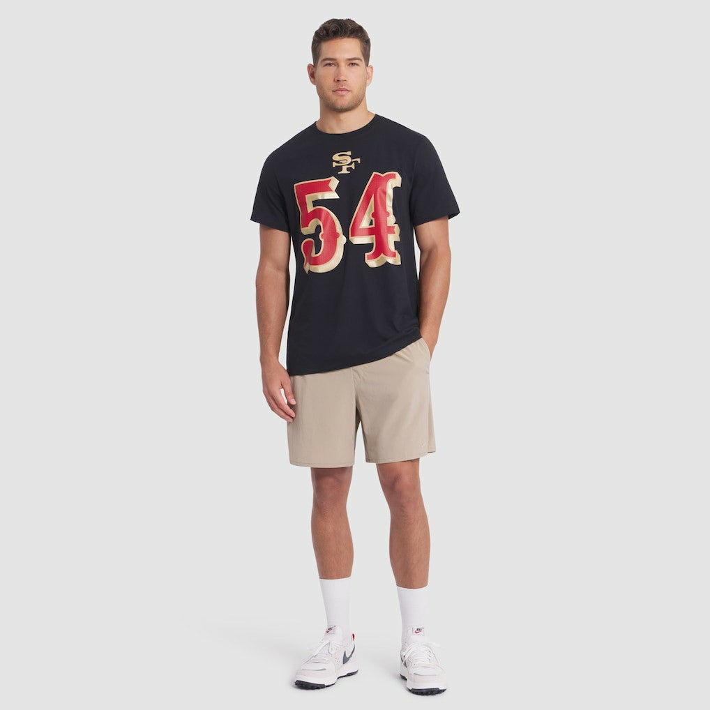 NFL San Francisco 49ers Fred Warner  2025 Rivalries Collection Player Name & Number T-Shirt