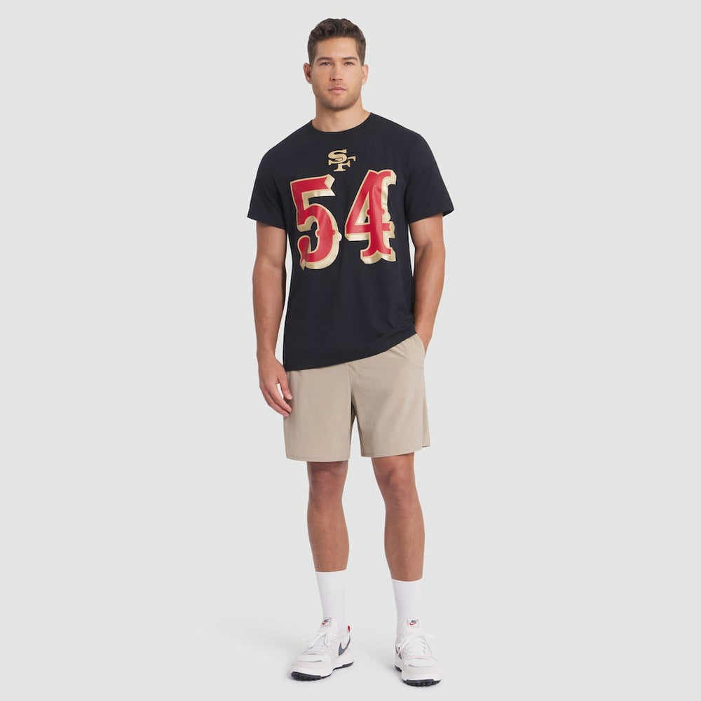 NFL San Francisco 49ers Fred Warner  2025 Rivalries Collection Player Name & Number T-Shirt