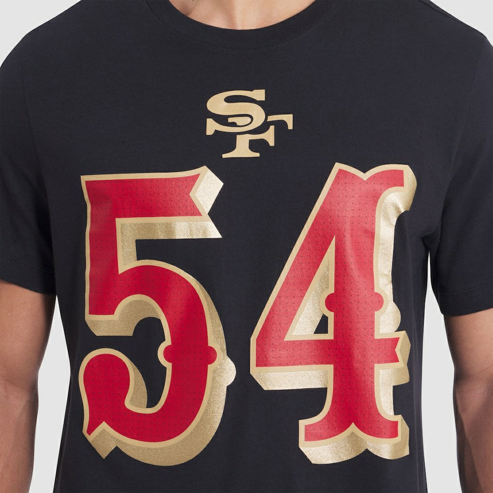NFL San Francisco 49ers Fred Warner  2025 Rivalries Collection Player Name & Number T-Shirt