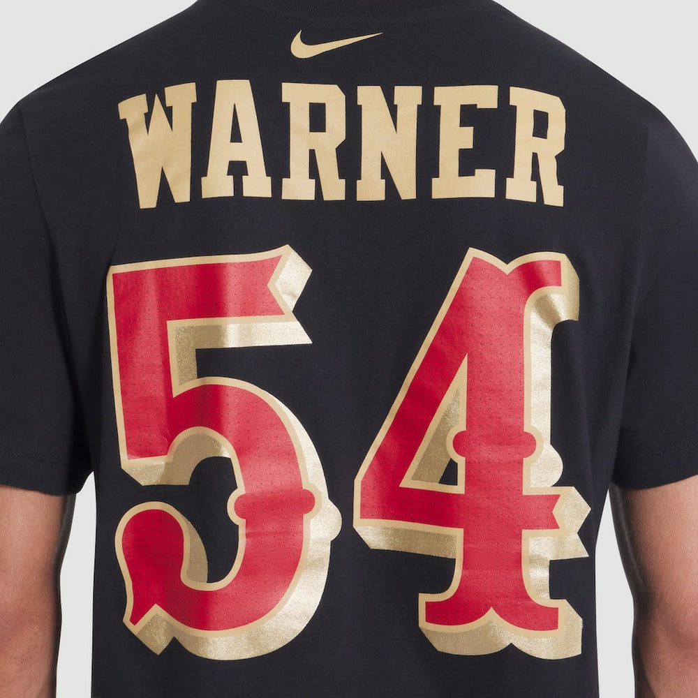 NFL San Francisco 49ers Fred Warner  2025 Rivalries Collection Player Name & Number T-Shirt