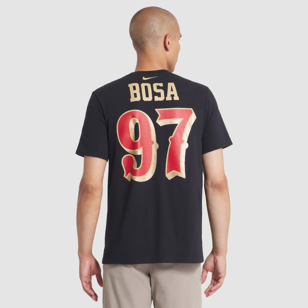 NFL San Francisco 49ers Nick Bosa  2025 Rivalries Collection Player Name & Number T-Shirt