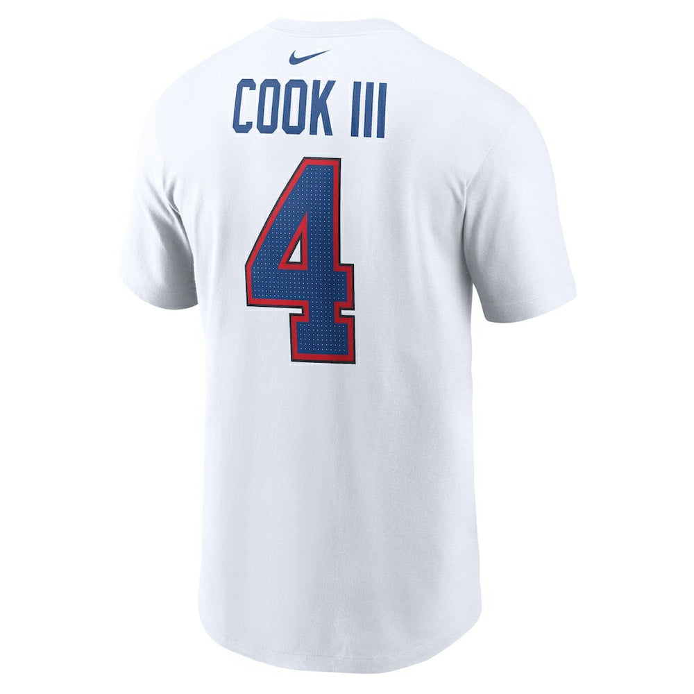 NFL Buffalo Bills James Cook III  Player Name & Number T-Shirt