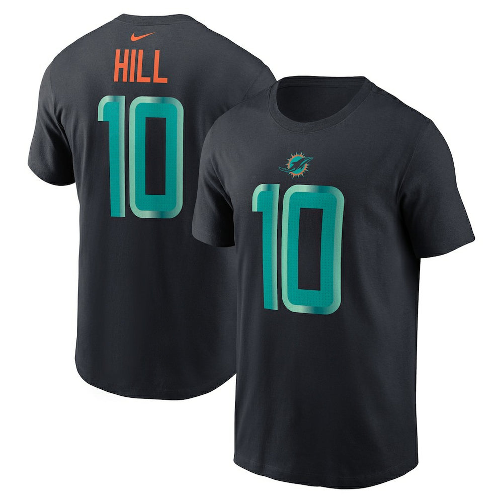 NFL Miami Dolphins Tyreek Hill  2025 Rivalries Collection Player Name & Number T-Shirt