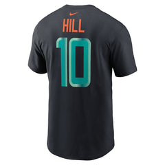 NFL Miami Dolphins Tyreek Hill  2025 Rivalries Collection Player Name & Number T-Shirt