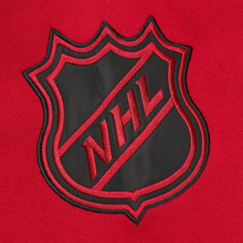 New Jersey Devils Mitchell & Ness Women's Heritage Lace-Up Pullover Sweatshirt