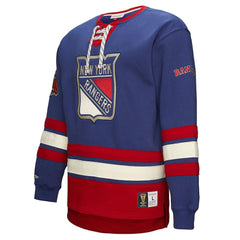 New York Rangers Heritage Lace-Up Pullover Sweatshirt