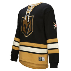 Vegas Golden Knights Heritage Lace-Up Pullover Sweatshirt