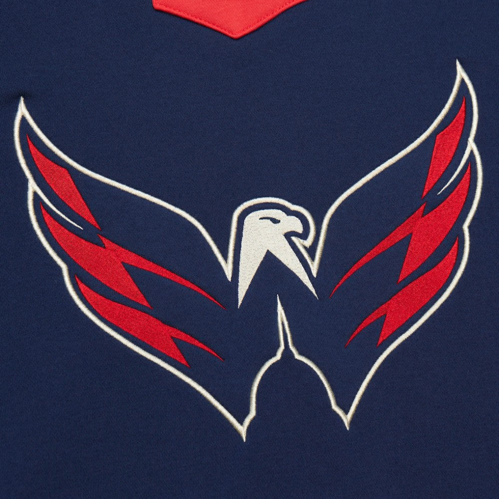 Washington Capitals Heritage Lace-Up Pullover Sweatshirt
