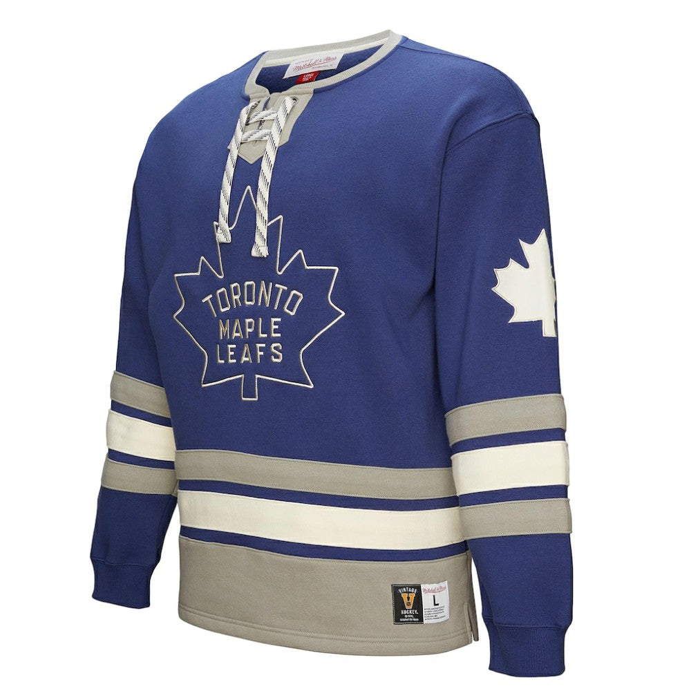 Toronto Maple Leafs Heritage Lace-Up Pullover Sweatshirt