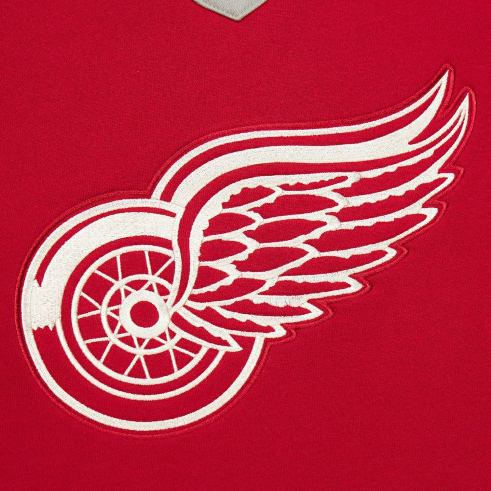 Detroit Red Wings Heritage Lace-Up Pullover Sweatshirt